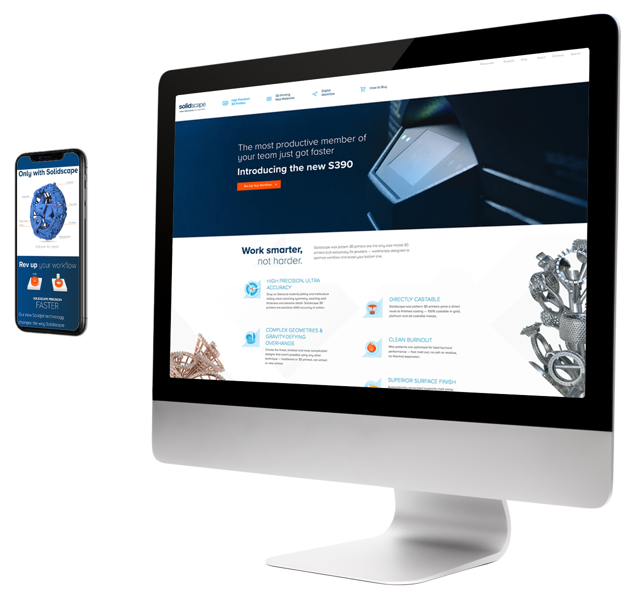 Solidscape Website Design Toolbox Creative 3D Printing